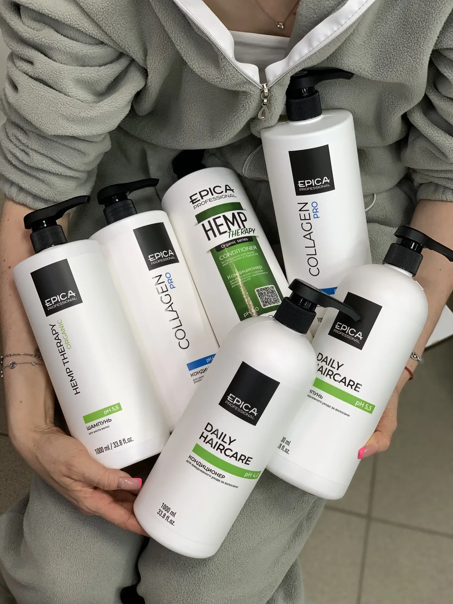 Поступили все недостающие позиции от Epica ❤️ Шампуни 1050-1450₽, кондиционеры 1050 -1530₽