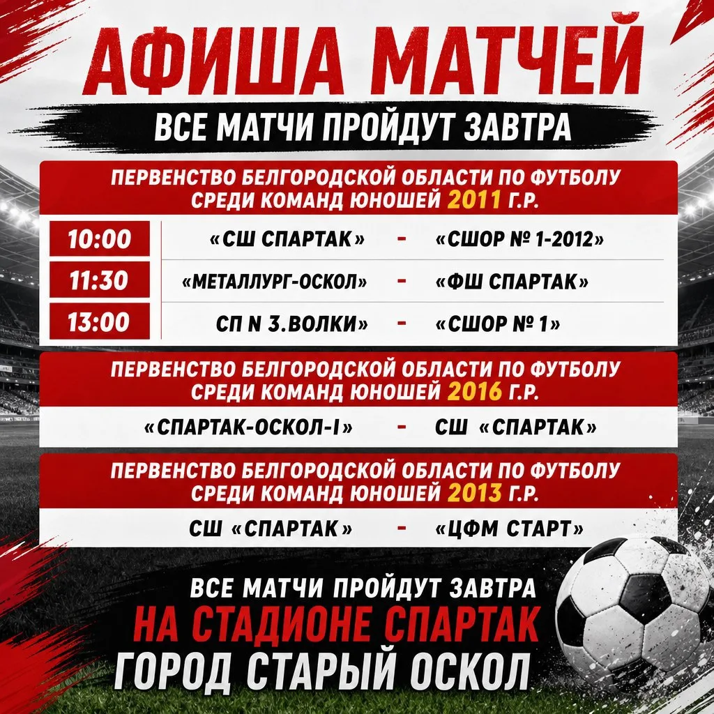 💬 АФИША МАТЧЕЙ