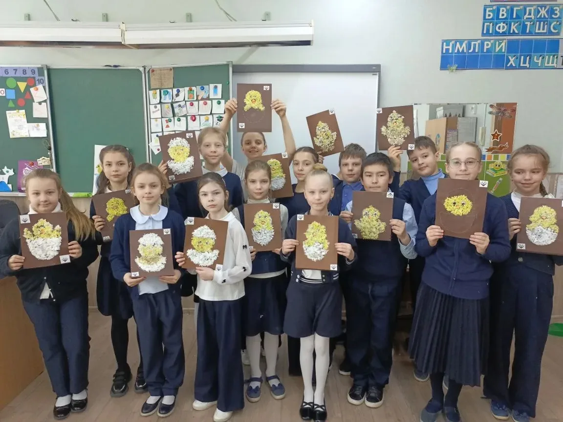 🌼 Светлой Пасхи! 🌼  Пусть эти милые цыплята, которых с любовью сделали ребята принесут в каждый дом 