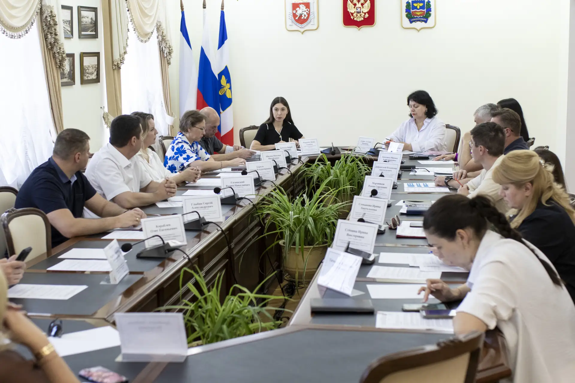 ✅ В Симферополе состоялось заседание Межведомственной комиссии по поддержке участников СВО и членов 