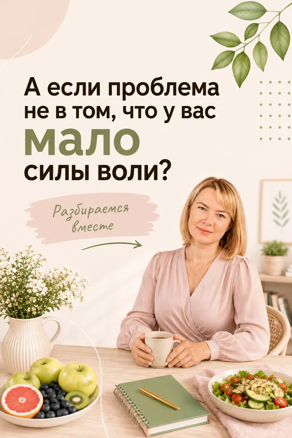 А если проблема не в том, что у вас мало силы воли?