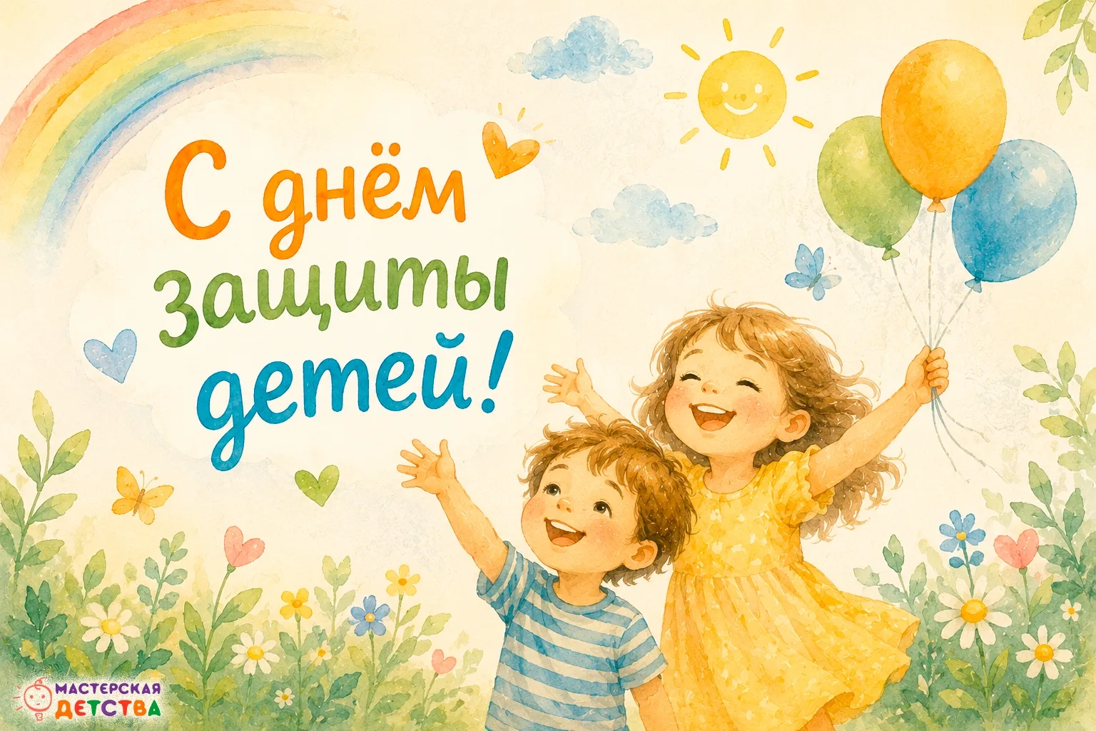 ☀️ С Международным днём защиты детей!