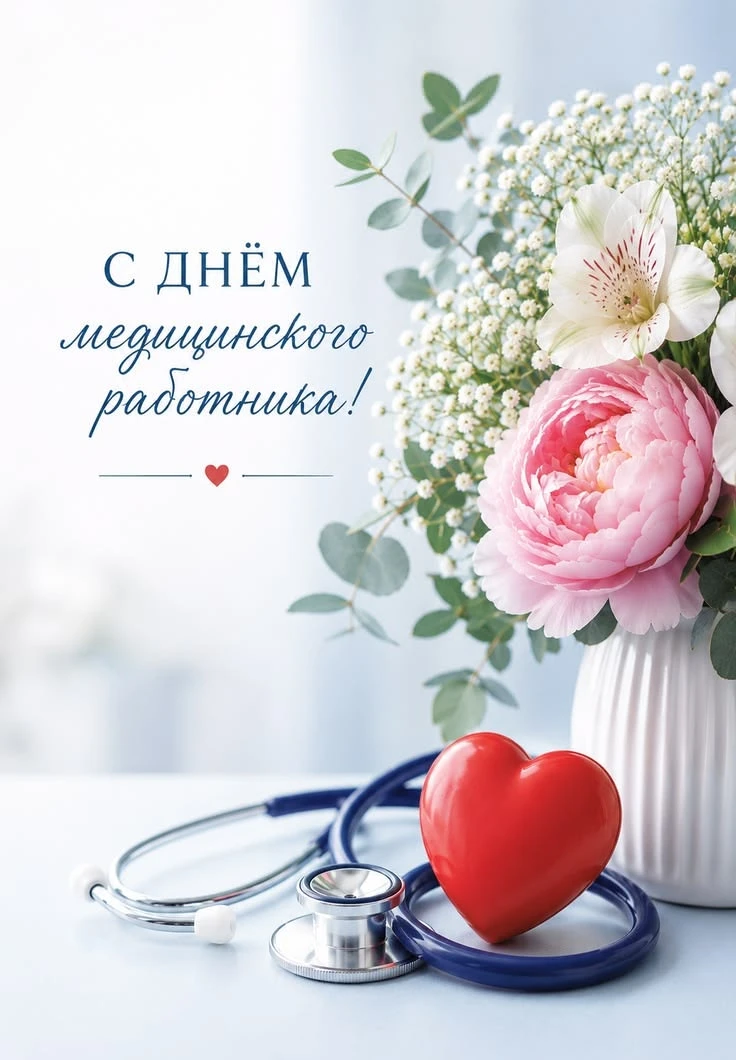 Уважаемые медицинские работники! От всей души поздравляем вас с профессиональным праздником — Днём м