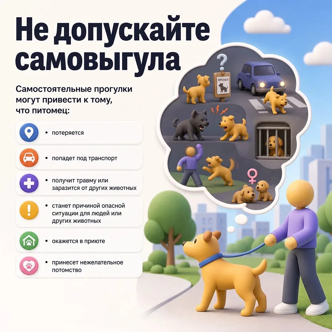 Безнадзорные животные – это вопрос безопасности и ответственного отношения к домашним питомцам. Кажд