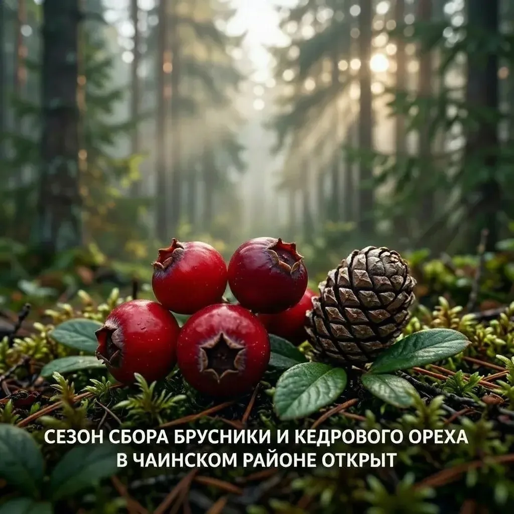 ✅ Сезон сбора дикоросов в Чаинском районе открыт!