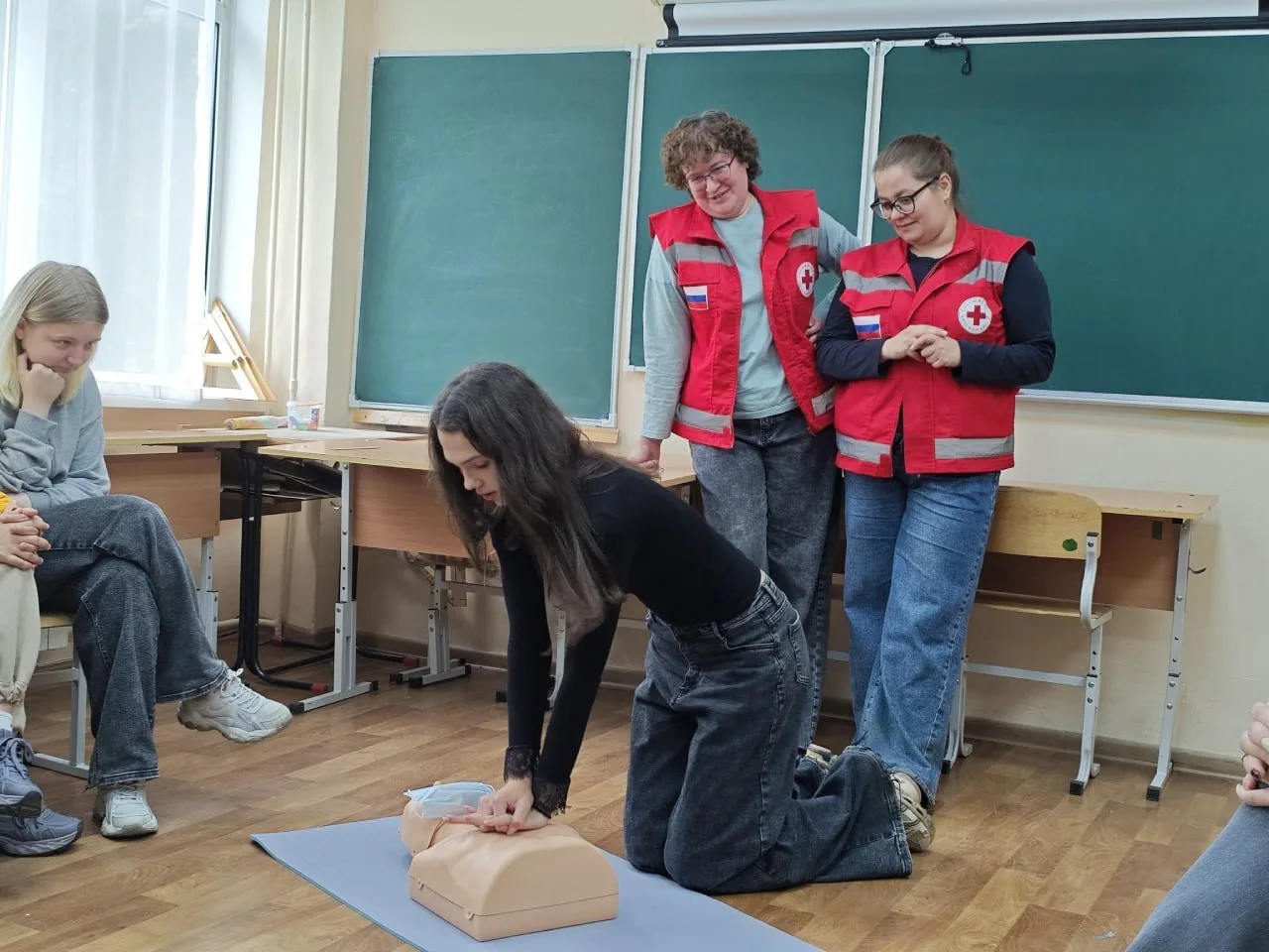 В медколледже прошёл мастер-класс по первой помощи