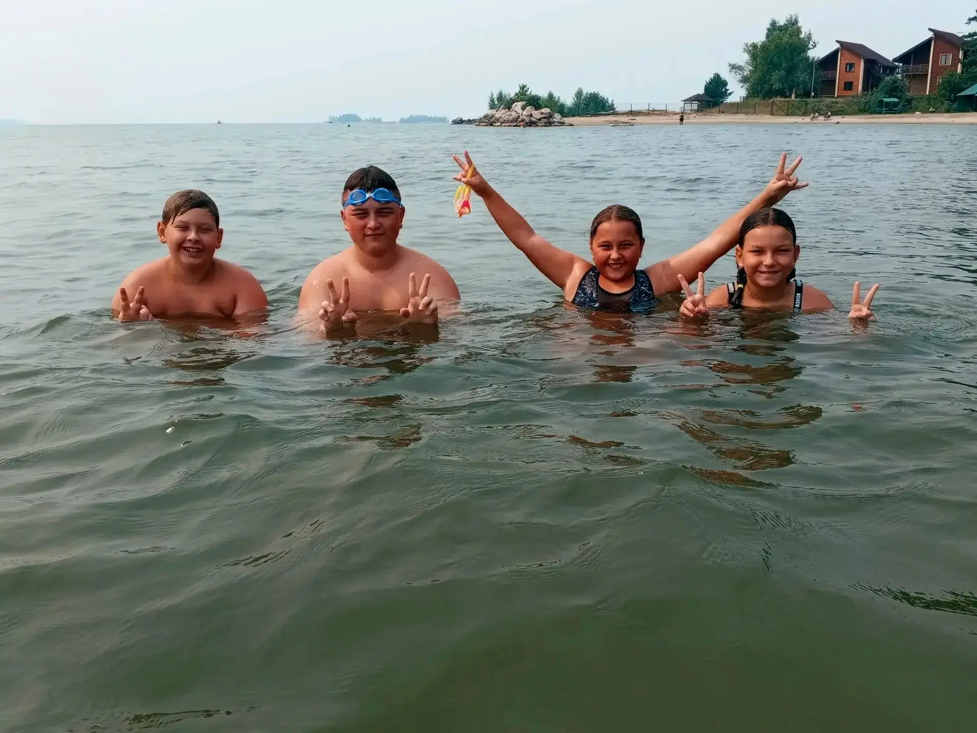 Лето с пользой. Семейный отдых на Обском водохранилище 🌊