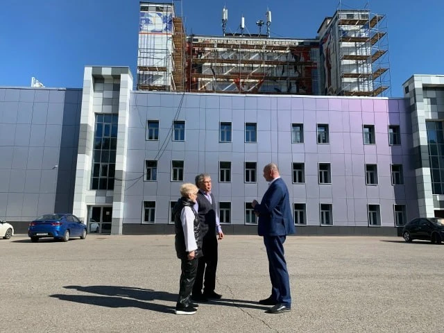 Реставрация фрески ГДК в Стерлитамаке продолжается