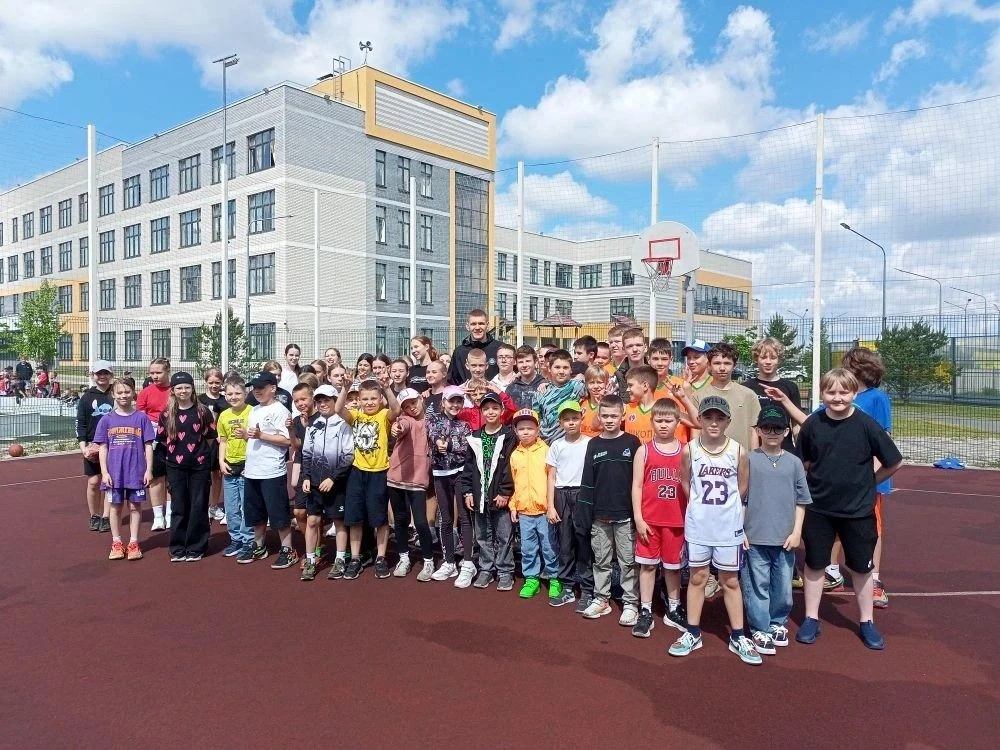 🏀 Первый день в баскетбольном отряде — огонь! Бегали, бросали, завели новых друзей. За...