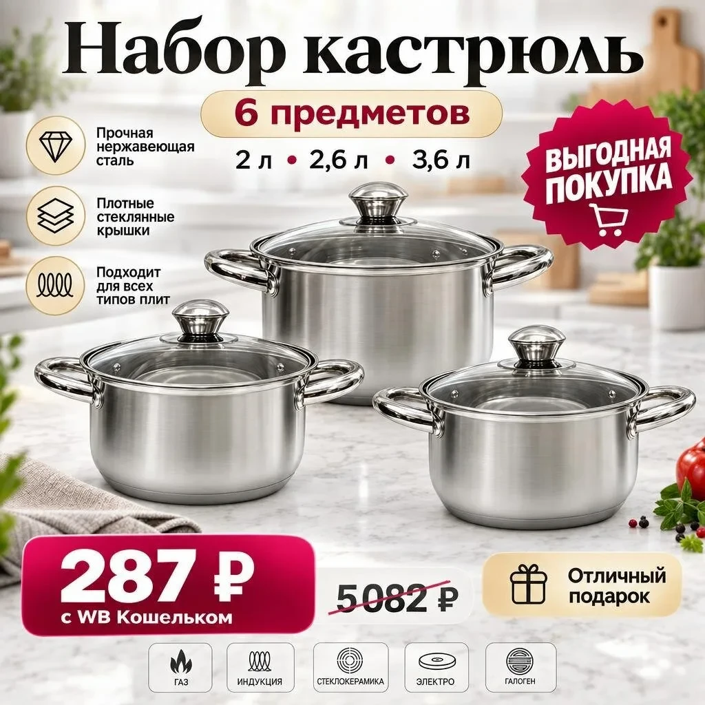 🔥Безумная распродажа на ВБ: