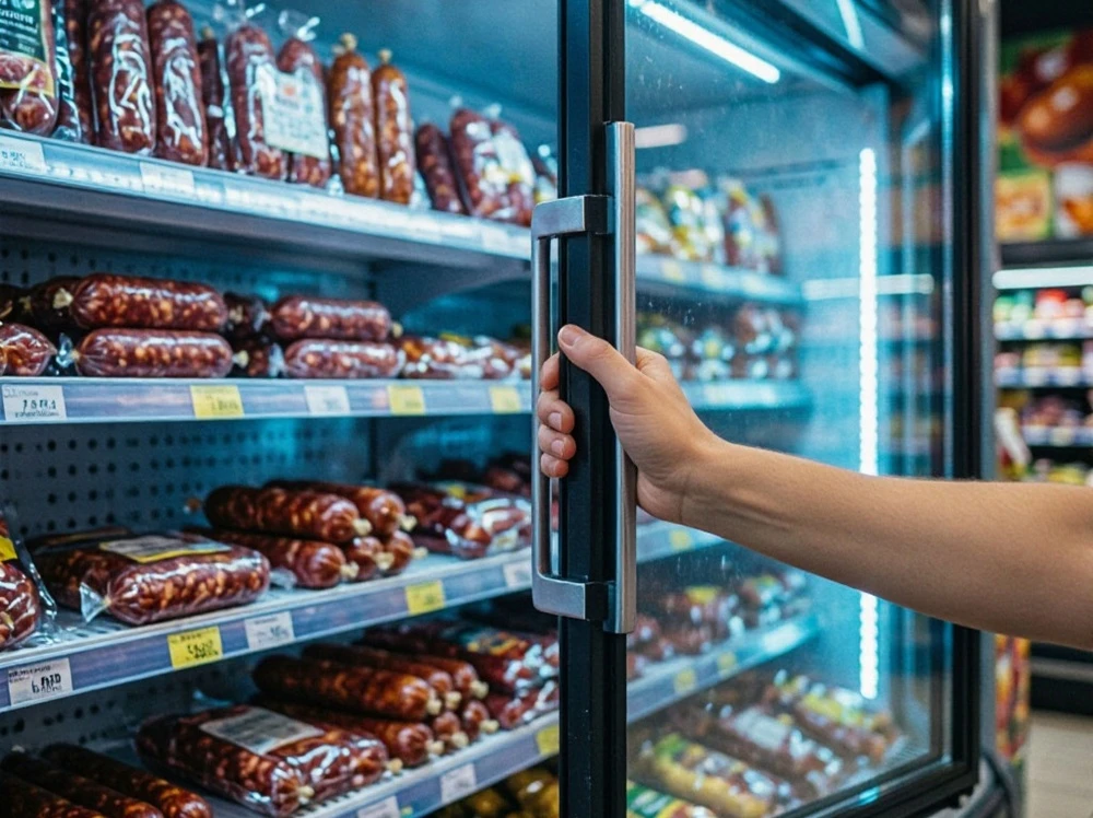 Житель Орловского района похитил из магазина деньги и мясные продукты.