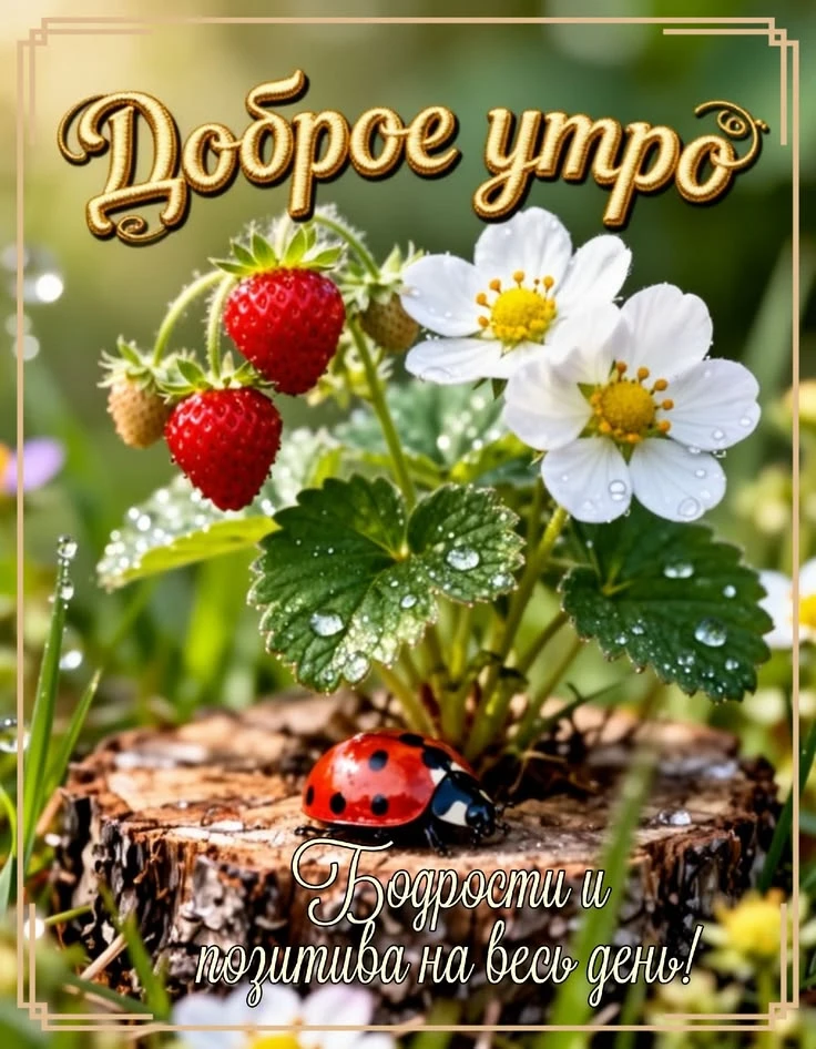 🌞🎉 Чудесного утра! Везения и хорошего настроения!