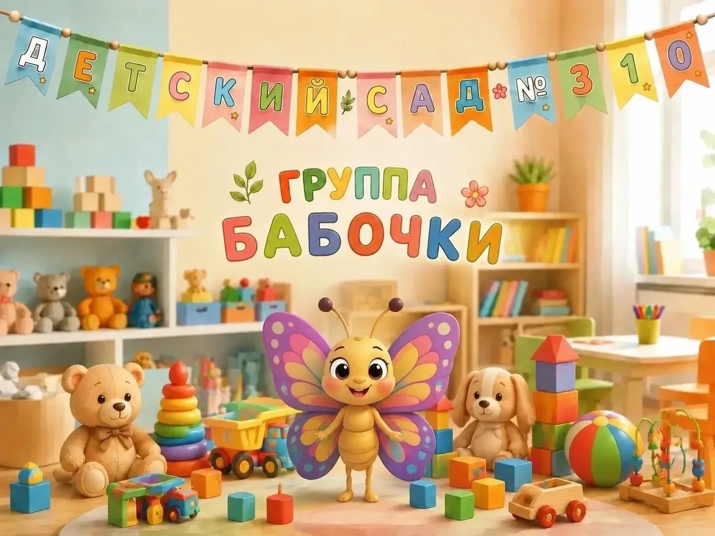 В группе «Бабочки» прошла увлекательная неделя, посвящённая правилам дорожного движения!