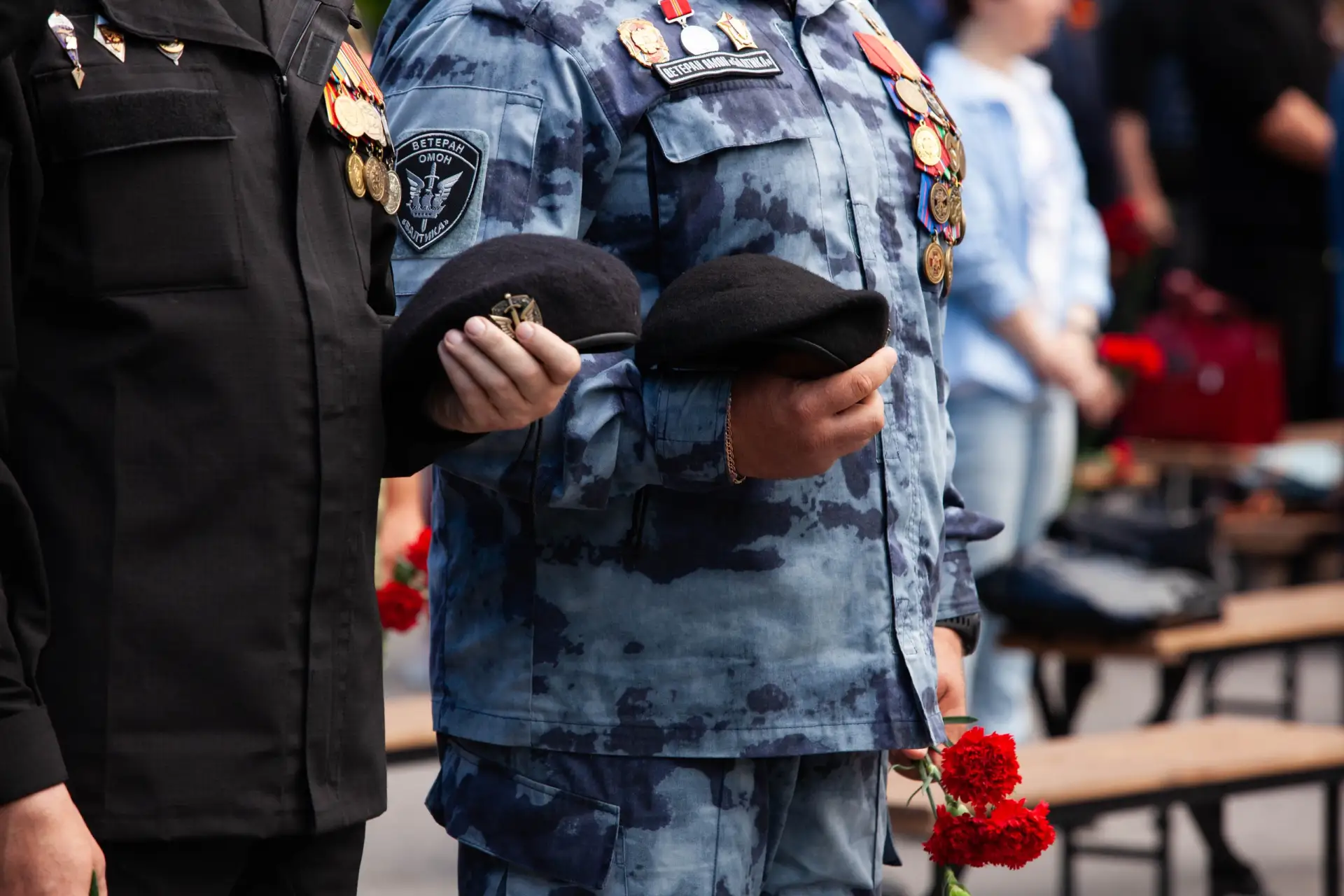 В День памяти и скорби прошла церемония возложения к Мемориалу советским воинам и жител...