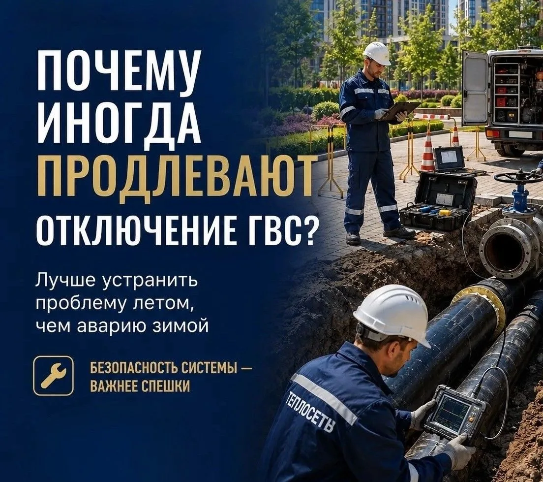 Почему иногда отключение горячей воды продлевают? 🧐