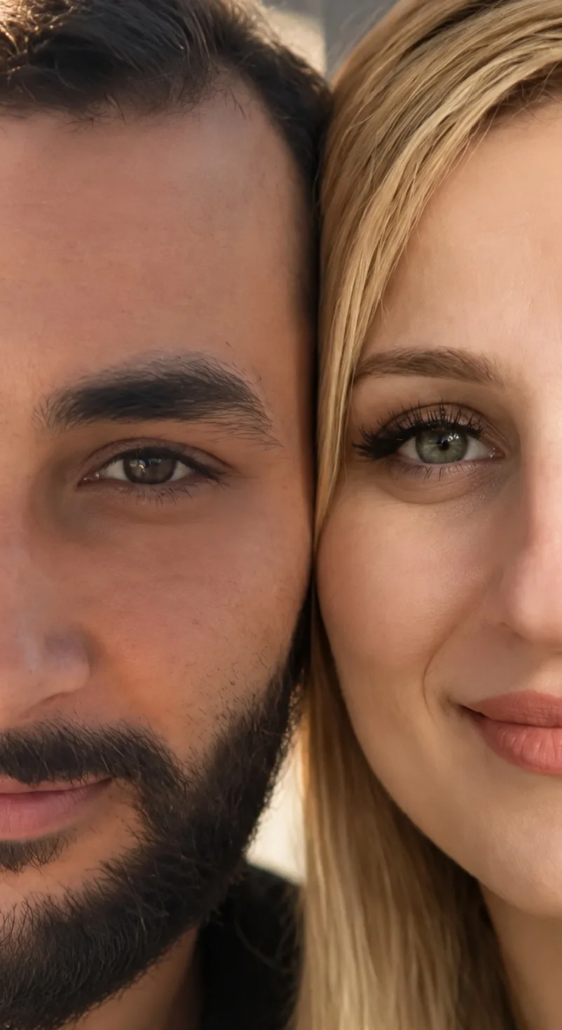 Вот такие красивые половинки получились ❤
