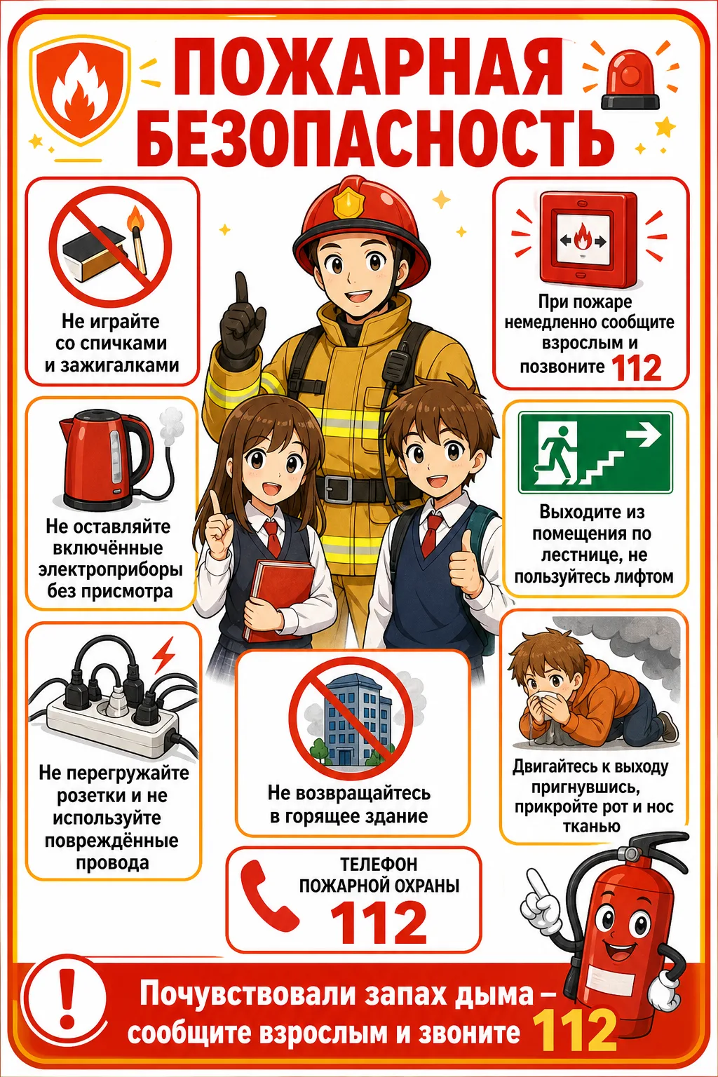 Уголок безопасности. Оформление стенда
