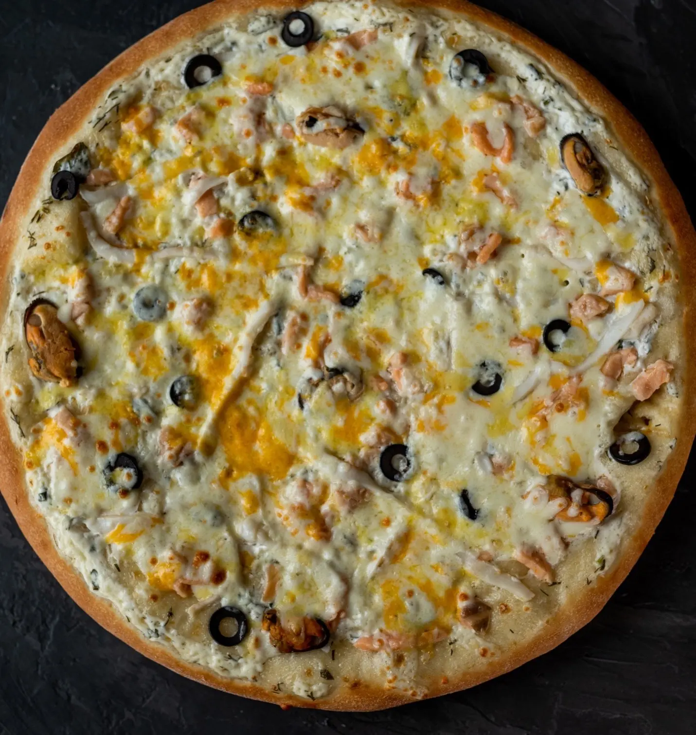 🌊🍕 Пицца «Морская»