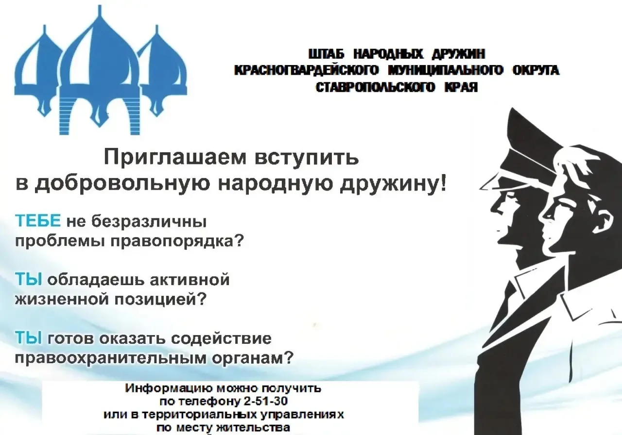 Основной целью наших народных дружин является содействие правоохранительным органам в п...