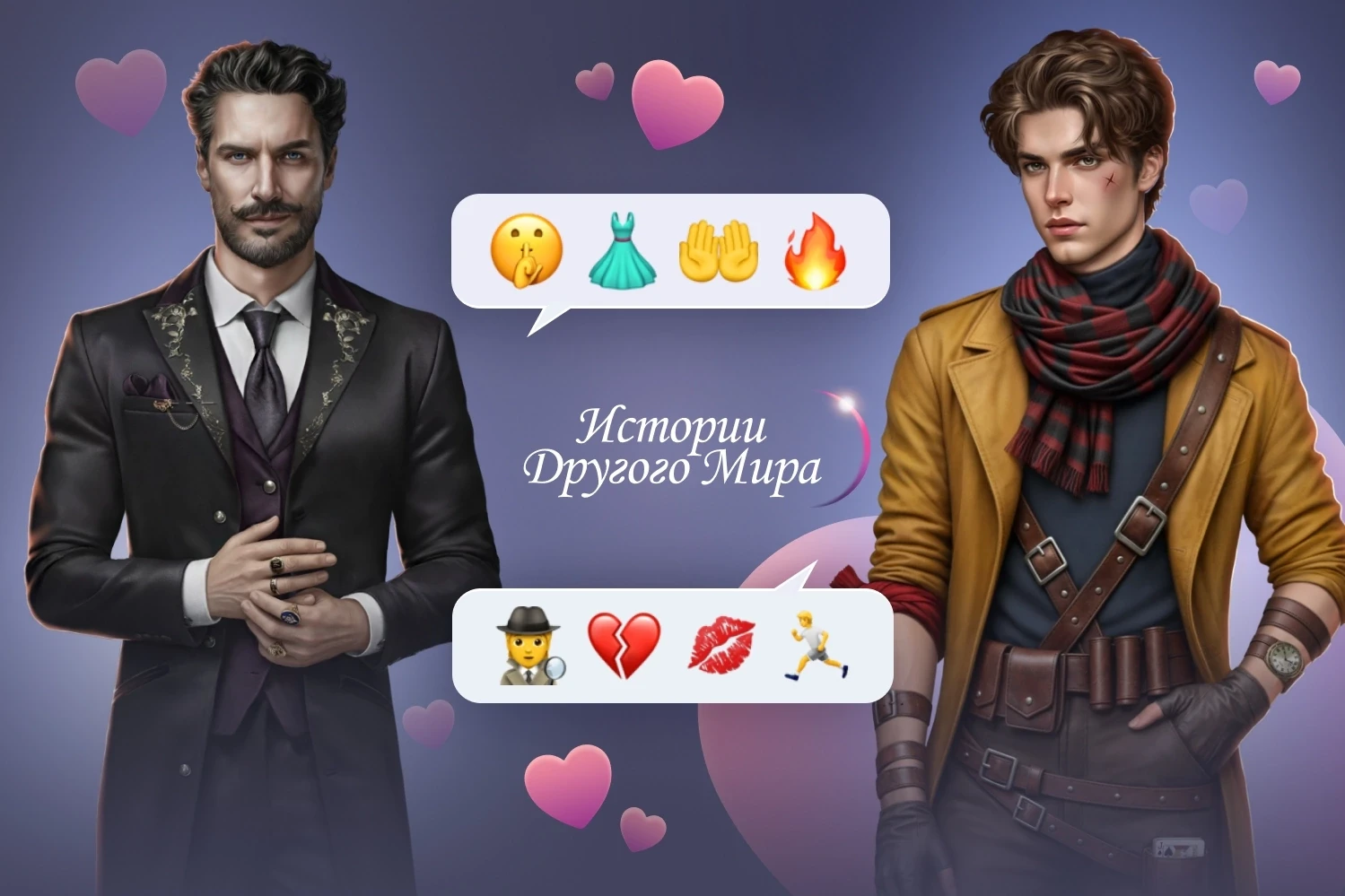 💖✨ Эмодзи спойлер от официального сообщества Истории Другого Мира  💖✨