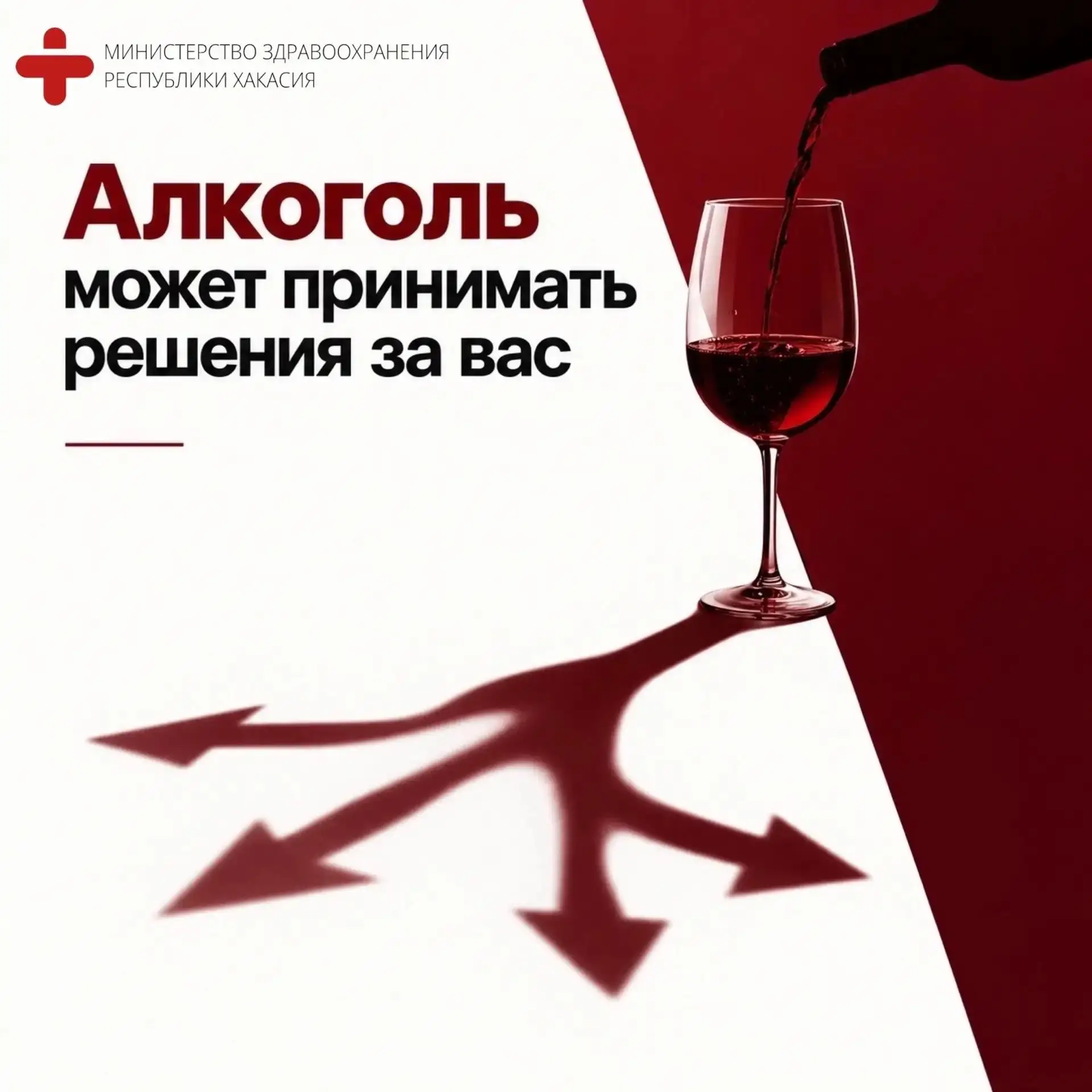 Алкоголь может принимать решения за вас🍷