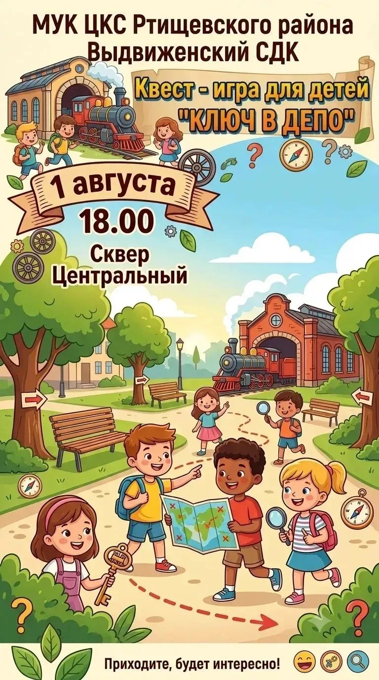 🗝️  Готовы к приключениям? «Ключ в ДЕПО» ждет своих героев!
