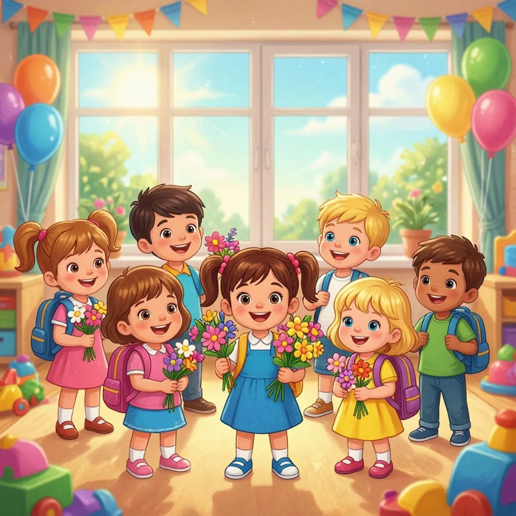 🎉 С Днём знаний, наши любимые дошколята, родители и воспитатели! 🎉