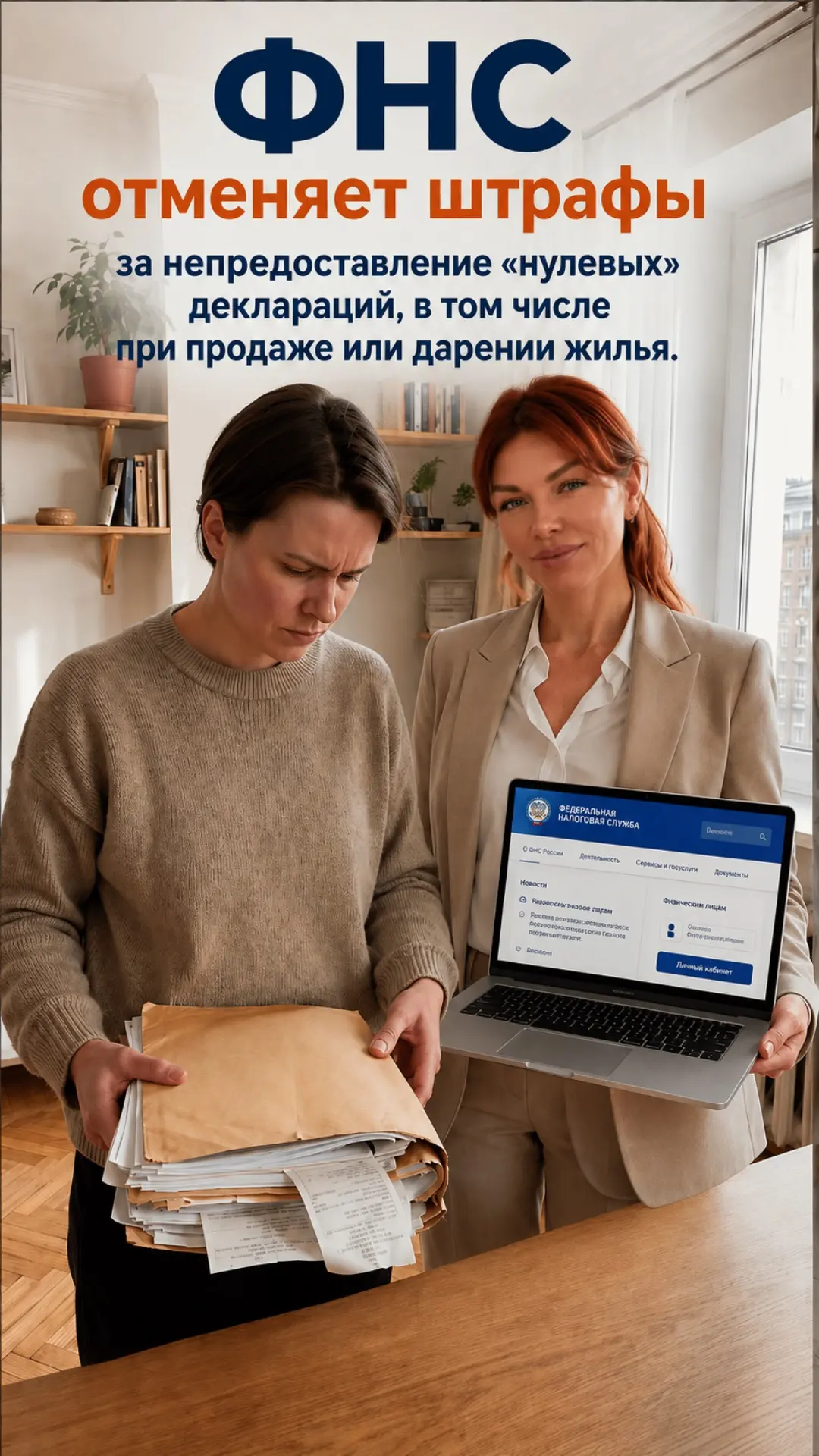 Отмена штрафов за нулевые декларации