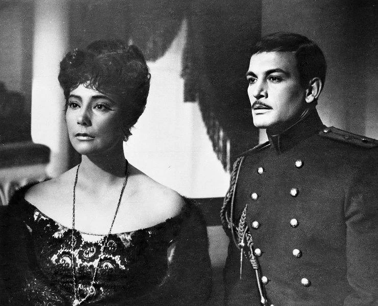 Василий Лановой и Татьяна Самойлова на съемках фильма «Анна Каренина», Сергей Иванов, 1...