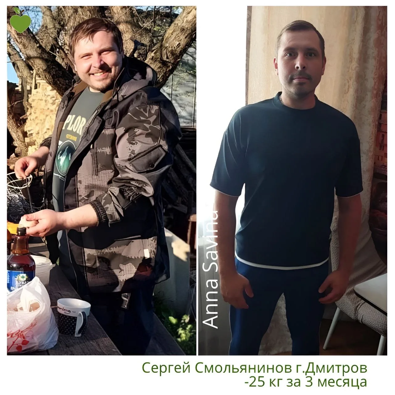 💪💪Подвожу итог. Сейчас вес 99 кг, за три месяца потрачено 25 кг жира  Это не конечный результат. Ещё