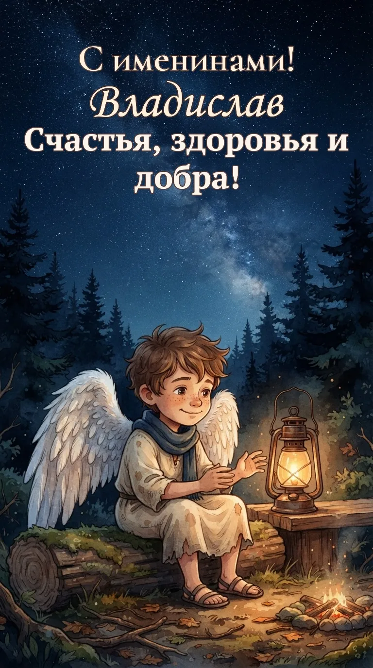 🌷 7 октября — Владислав, светлого праздника!