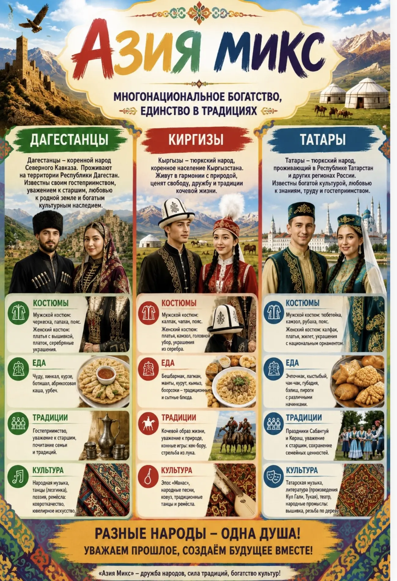 🎉 «Национальный пикник» в Демьянке: праздник единства! 🎉