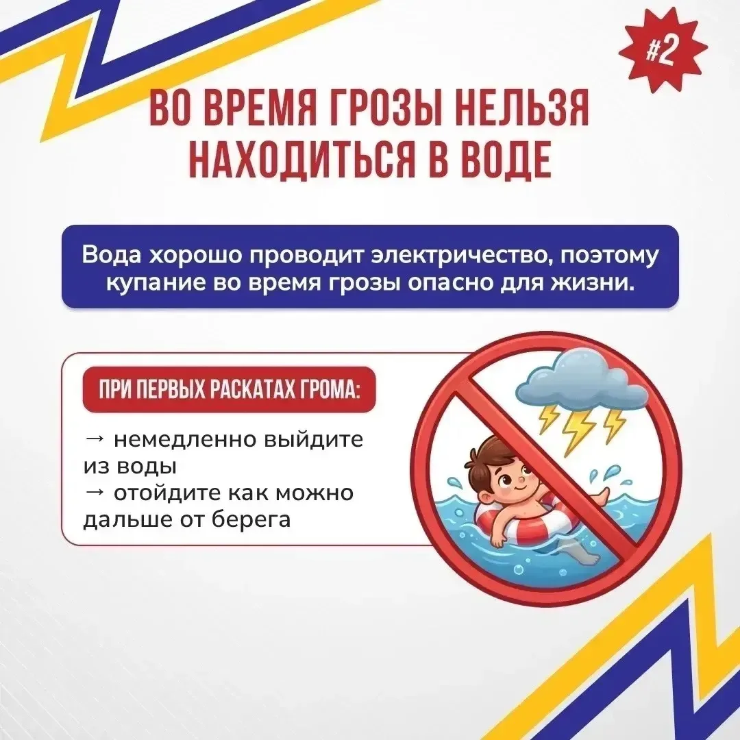 ‼⛈️Безопасность во время грозы и ливня⛈️‼                                                         Ис