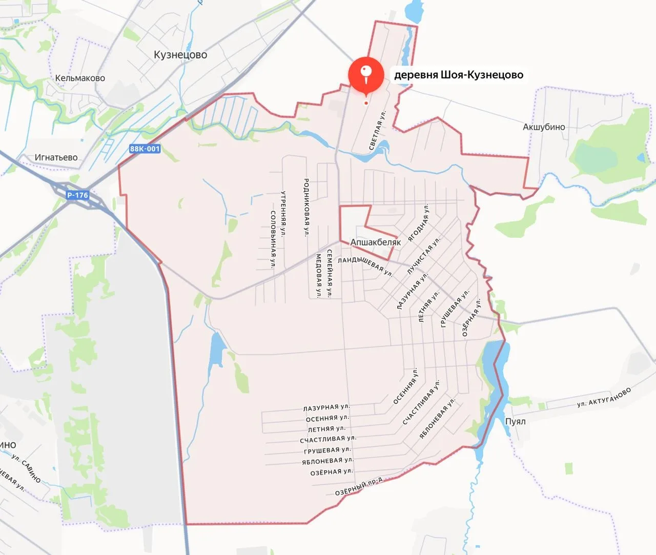 🏡 В Шоя-Кузнецово появились пять новых улиц
