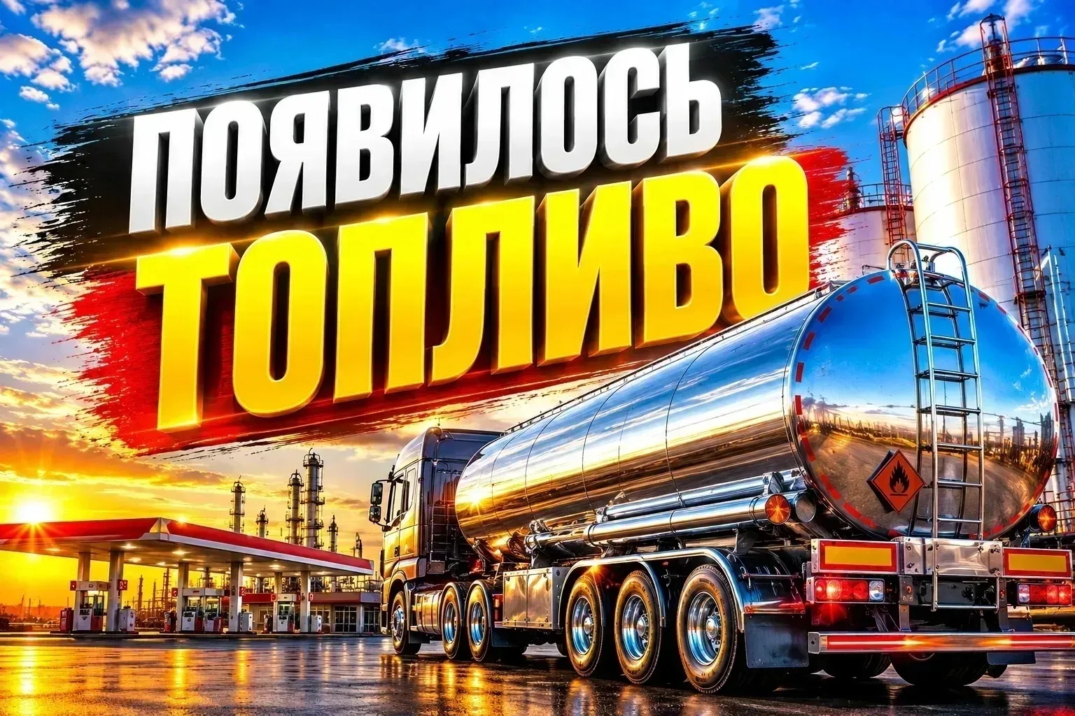 Сегодня 95-й бензин и дизельное топливо в Крыму завезли на ряд АЗС.