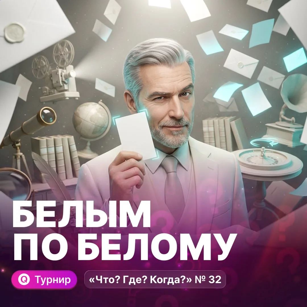 🏆 Турнир №32 «Белым по белому» – уже в приложении