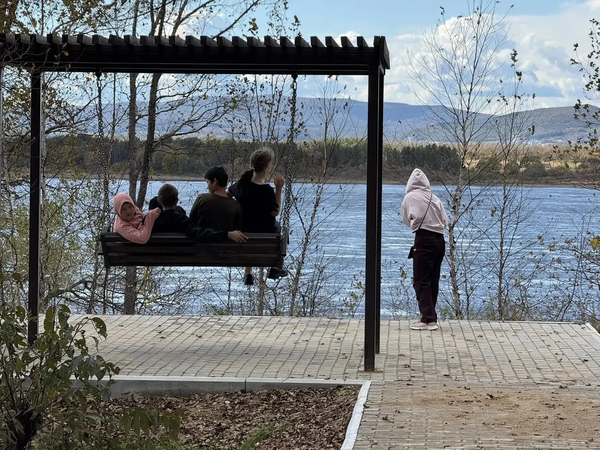 🎉 Парк с видом на Амур благоустроили в селе Екатерино-Никольское ЕАО