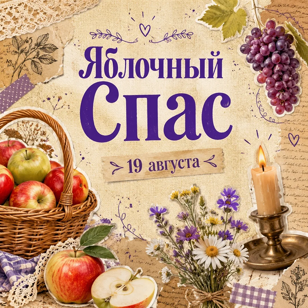 19 августа — Яблочный Спас! 🍏
