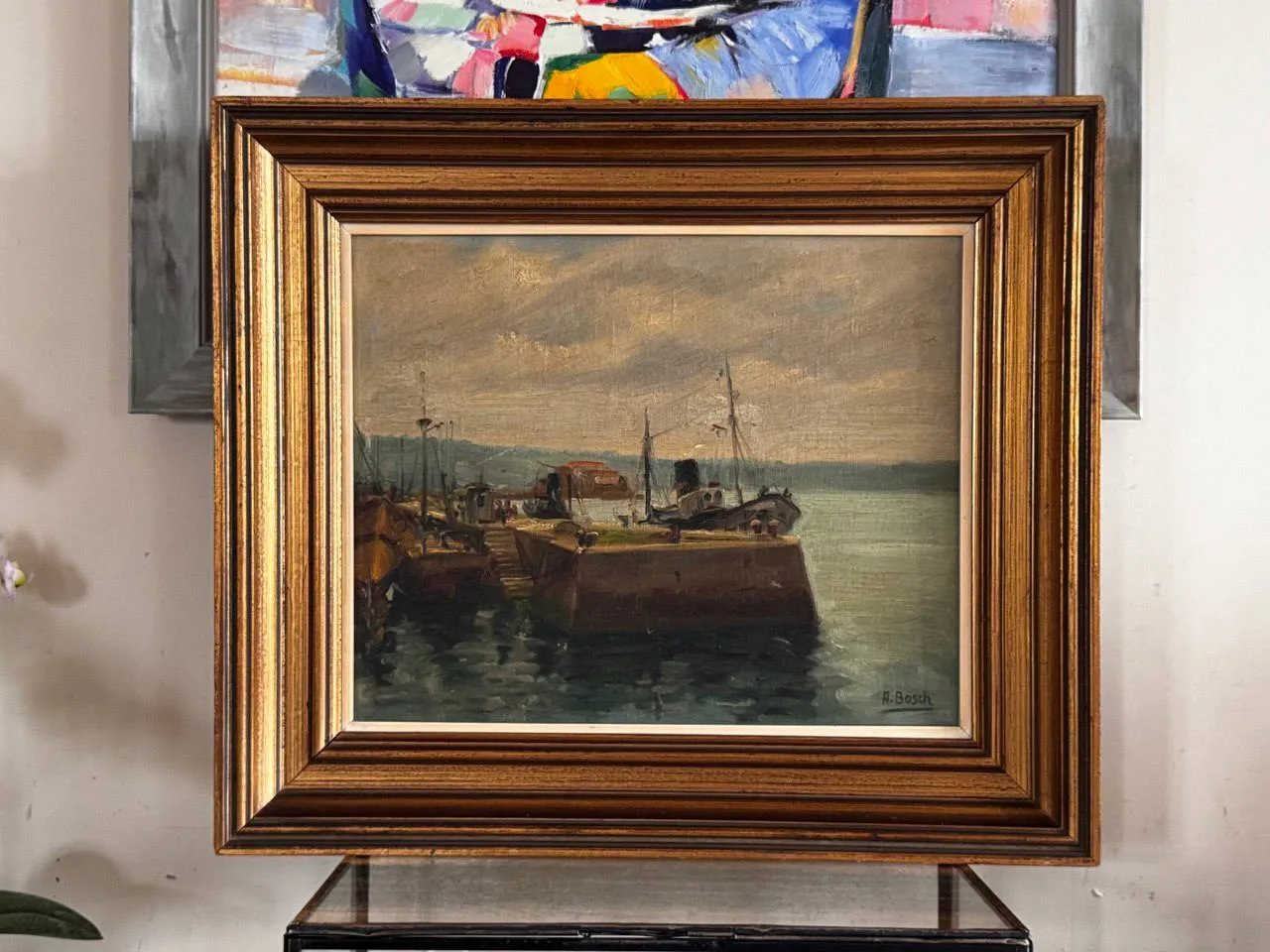 Картина живопись масло холст антикварная. 🎨
Испания, первая половина прошлого века. 🇪🇸

57×49 см 