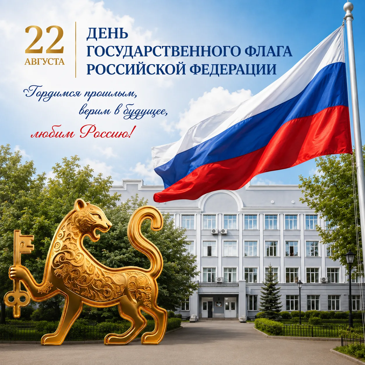 🇷🇺 С Днем Государственного флага Российской Федерации!