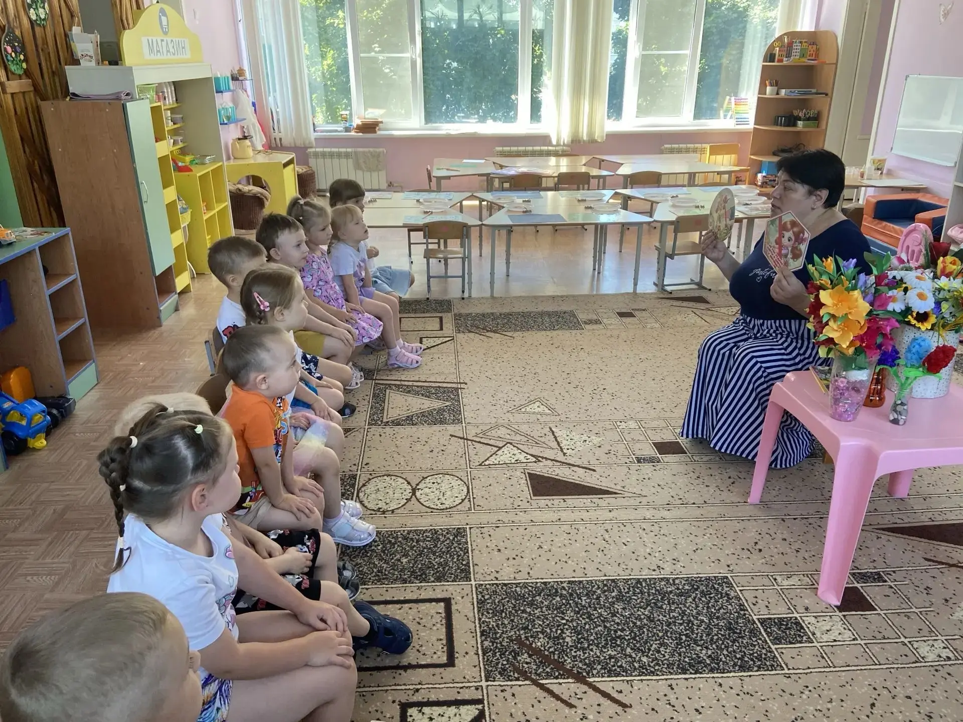 В группе 7 прошёл прекрасный день под названием «Такие разные цветы»! 🌺