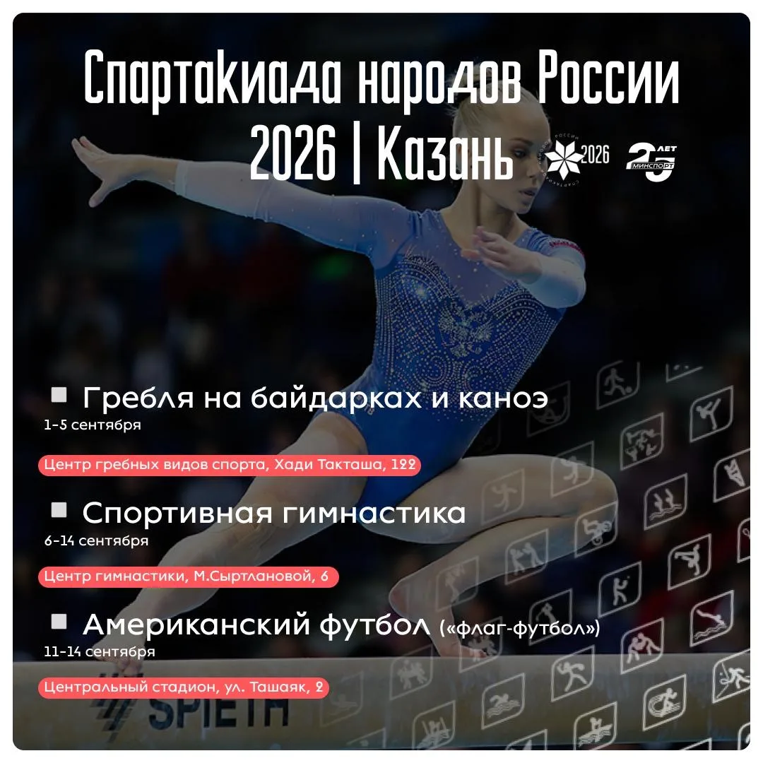 Казань, продолжаем спортивный движ!
