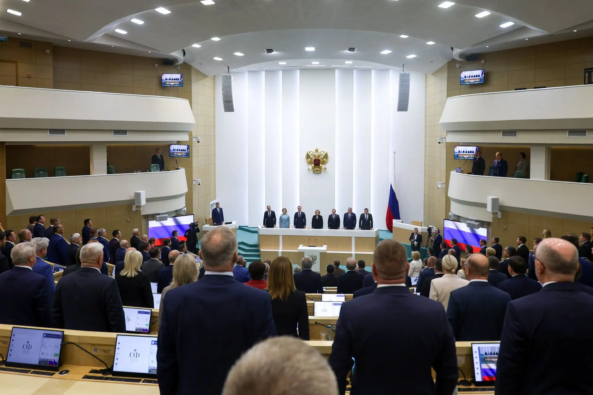Началась осенняя сессия работы верхней палаты парламента. Принял участие в 619-м заседа...