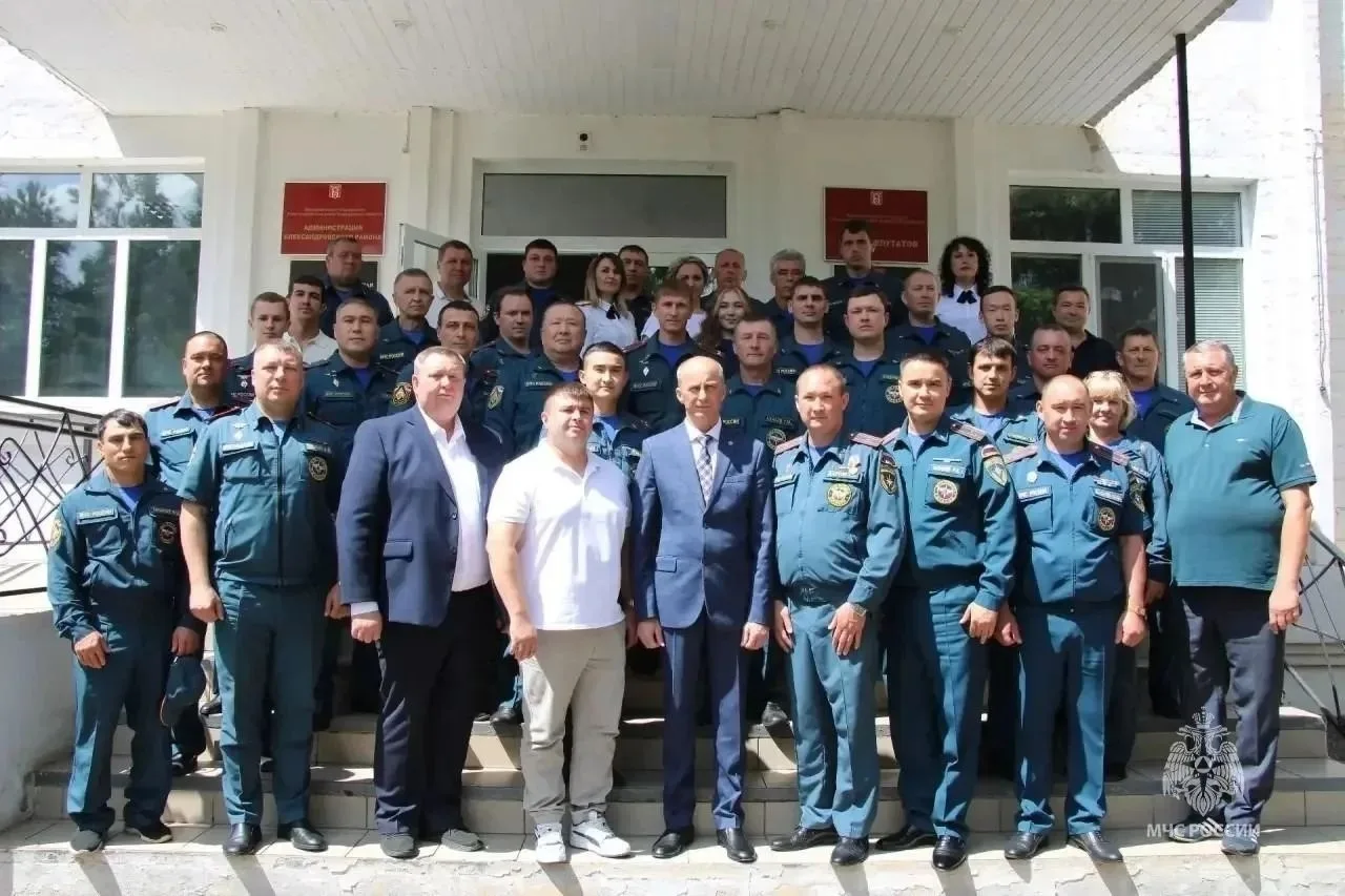 Начальника части проводили на заслуженный отдых