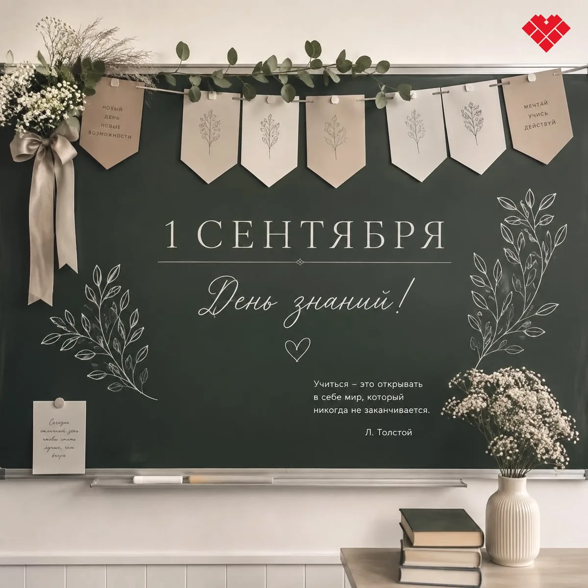 🍂 Осенние листья, яркие букеты, накрахмаленные белые рубашки и банты — сегодня для тыс...