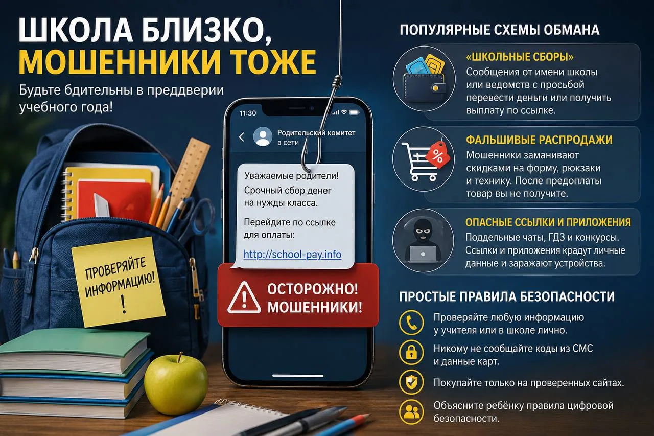 Мошенники активизировались перед началом учебного года: как защитить детей и деньги