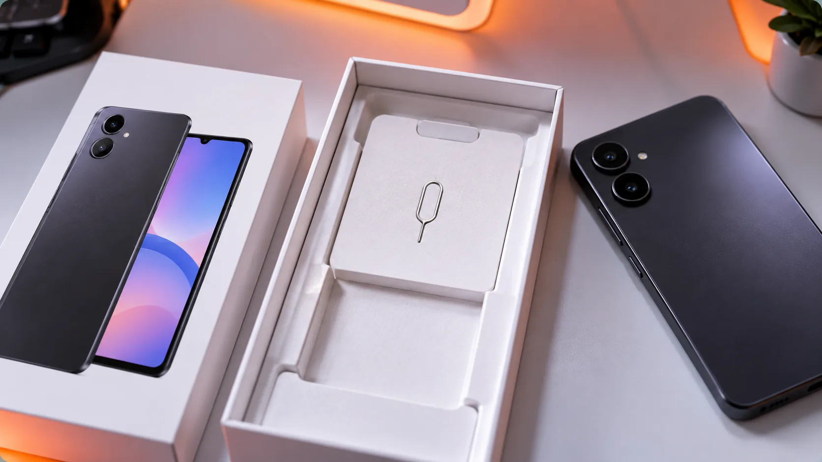 📦 Samsung оставила в коробке бюджетных смартфонов только скрепку
