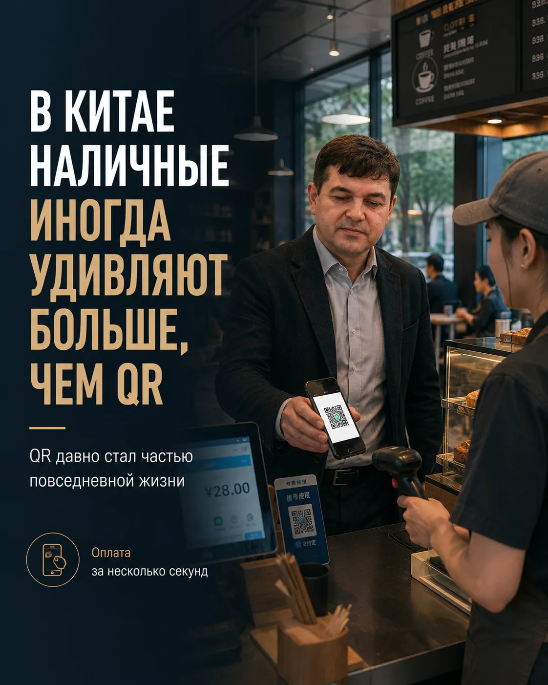 В Китае наличные иногда удивляют больше, чем QR
