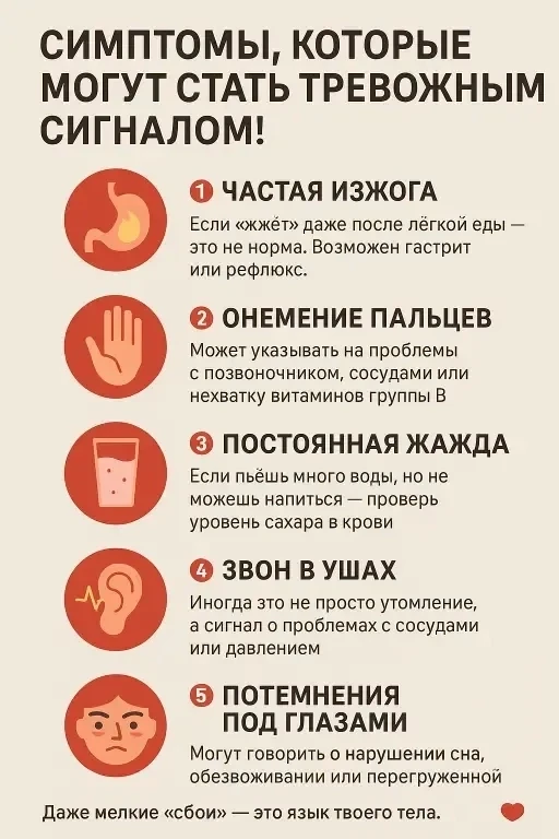 Наше тело  постоянно общается с нами.