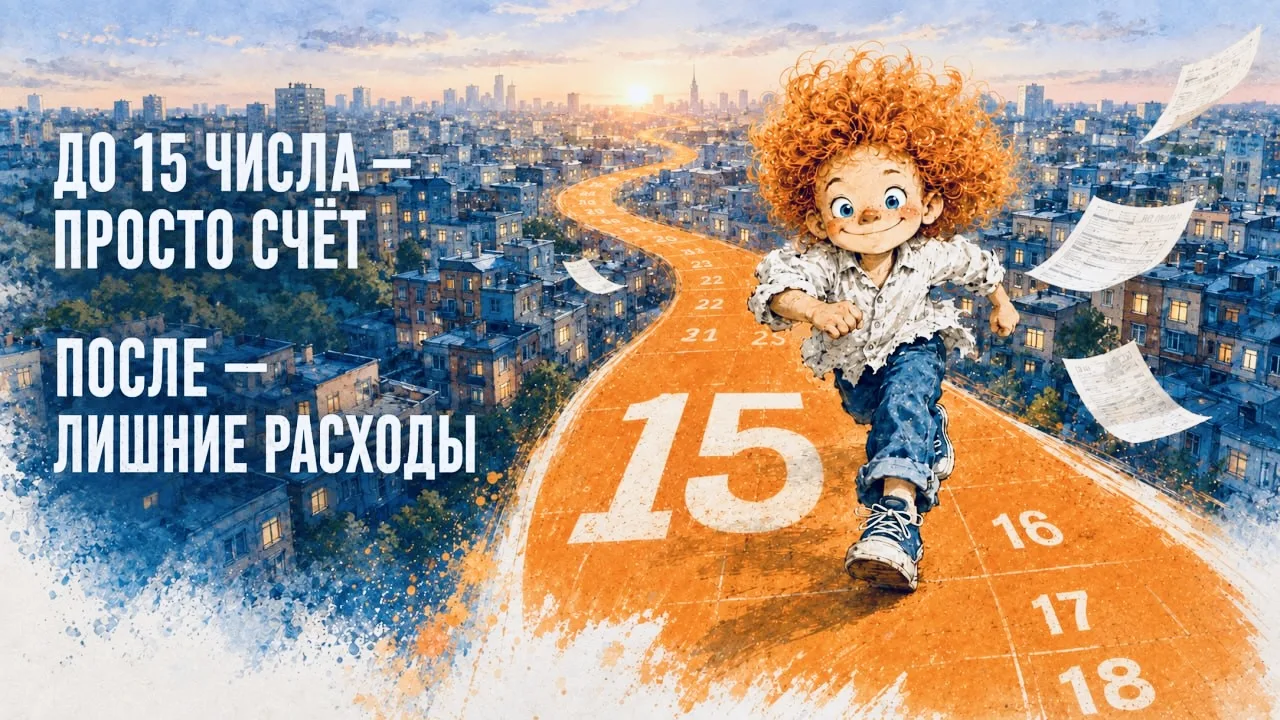 Середина августа – время закрывать счета за июль